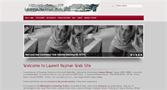 Desktop Screenshot of laurentnajman.org